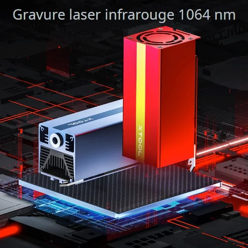 Gravure laser metal